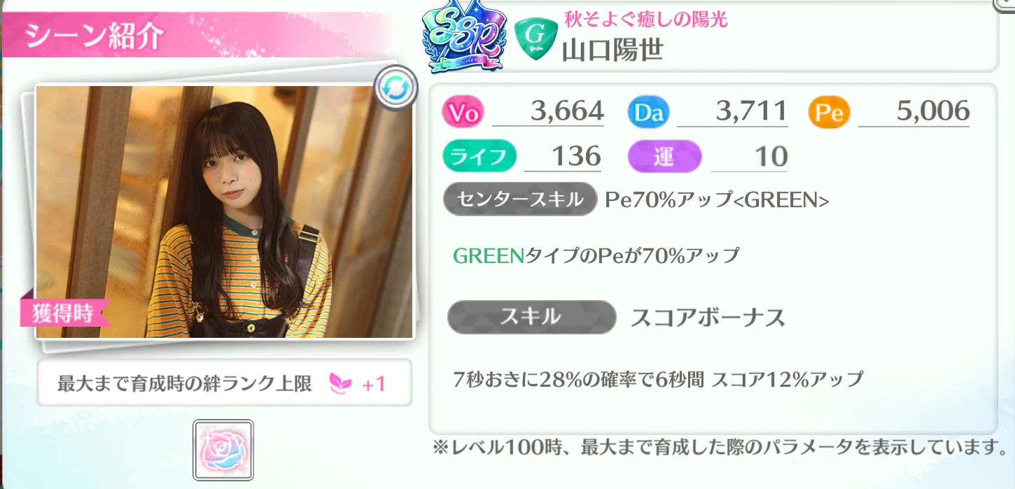 山口陽世 / 秋そよぐ癒しの陽光