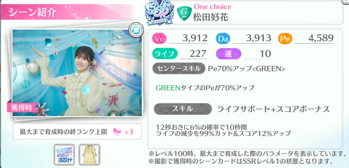 松田好花 / One choice