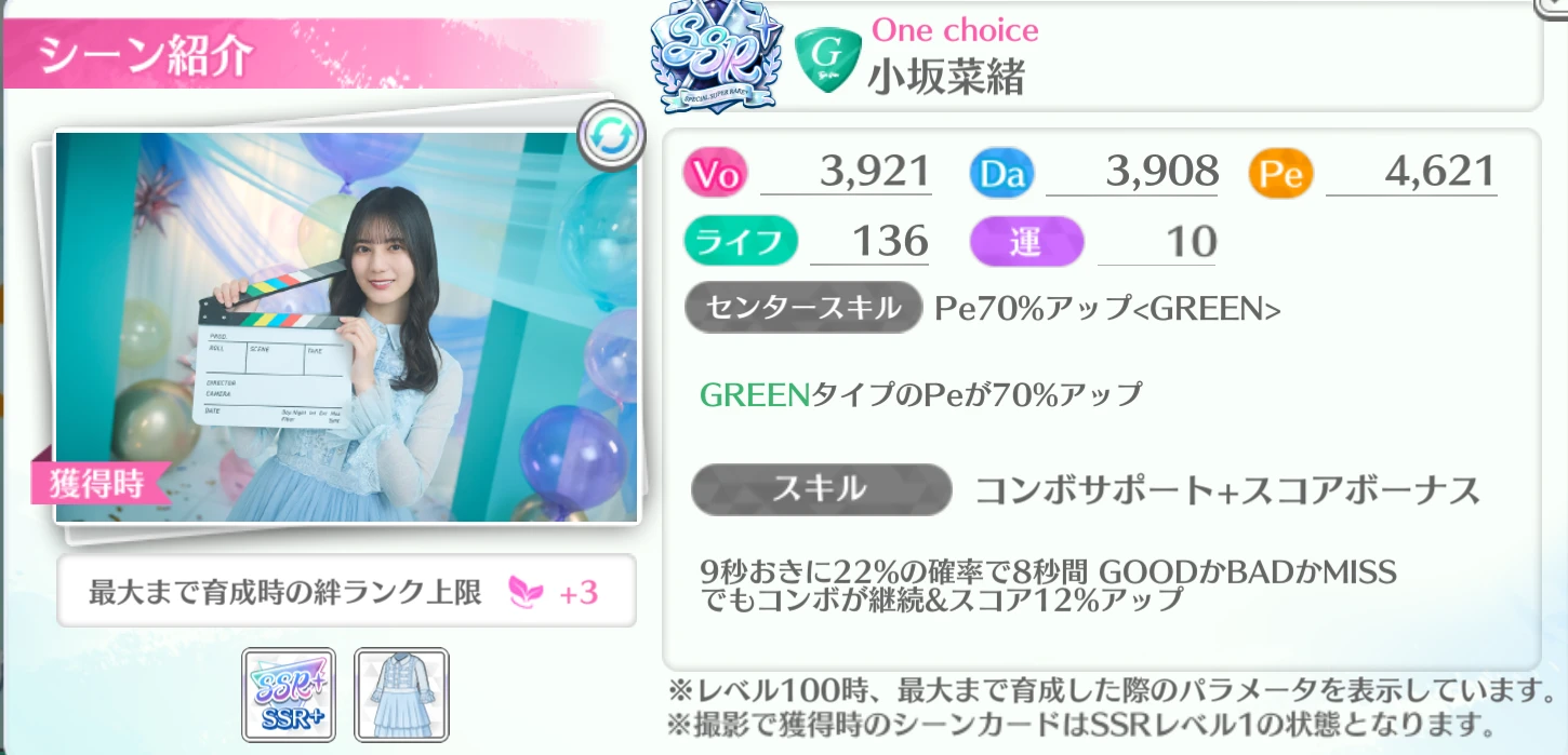 小坂菜緒 / One choice