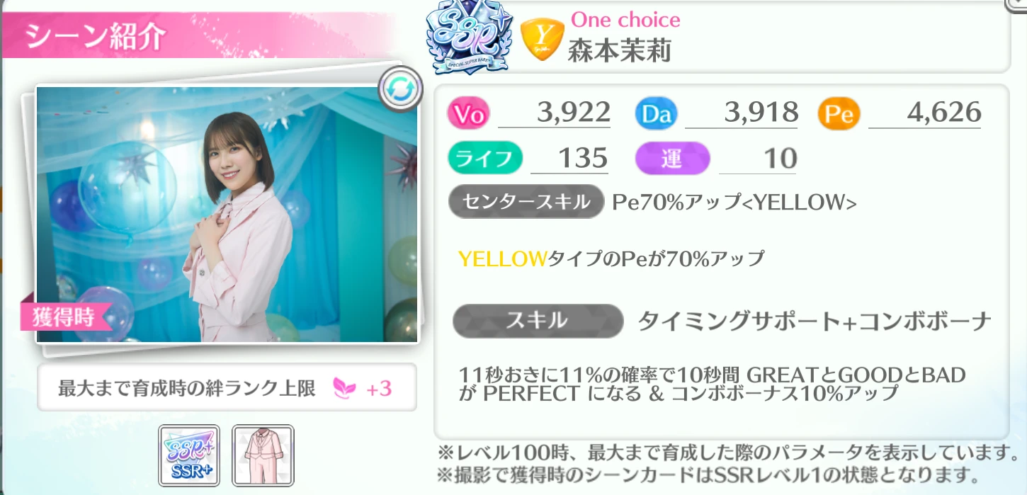 森本茉莉 / One choice