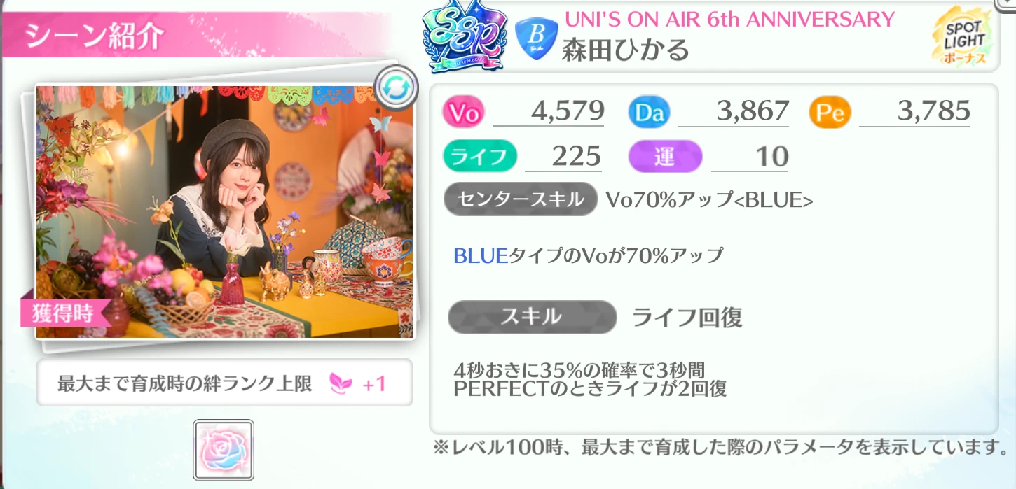 森田ひかる / UNI'S ON AIR 6th ANNIVERSARY