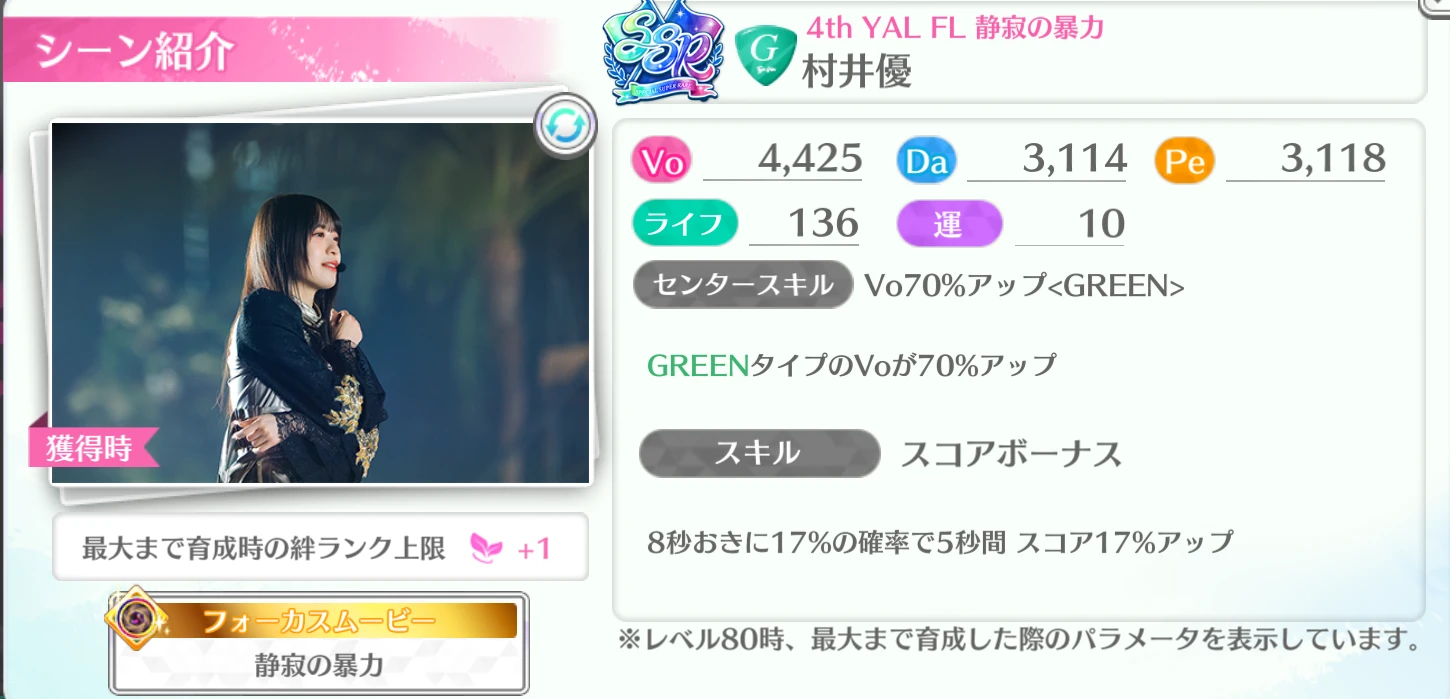 村井優 / 4th YAL FL 静寂の暴力