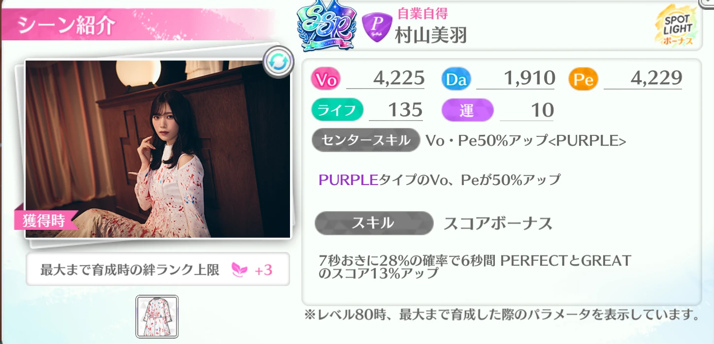 村山美羽 / 自業自得