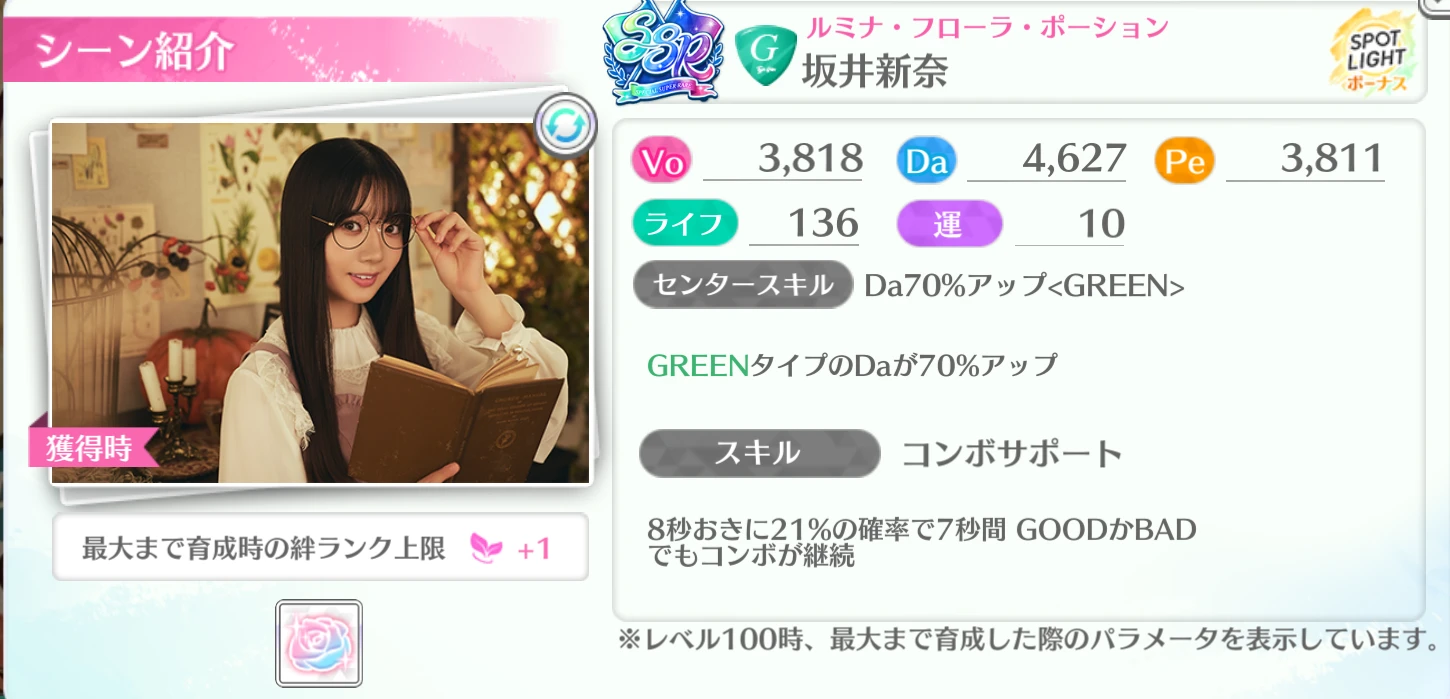 坂井新奈 / ルミナ・フローラ・ポーション