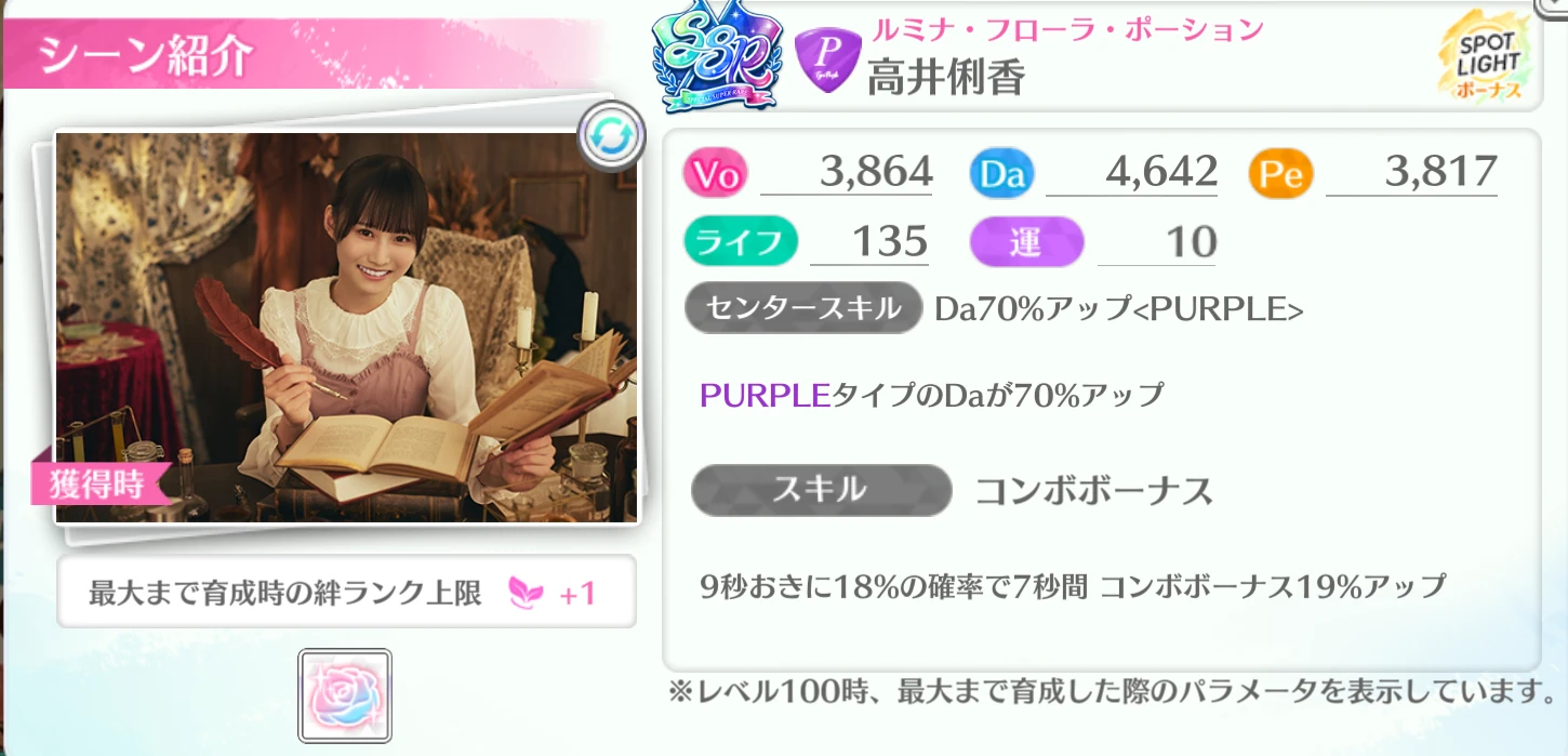 高井俐香 / ルミナ・フローラ・ポーション