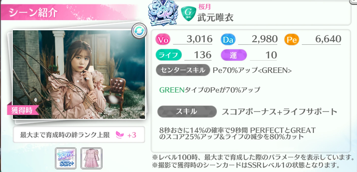 武元唯衣 / 桜月