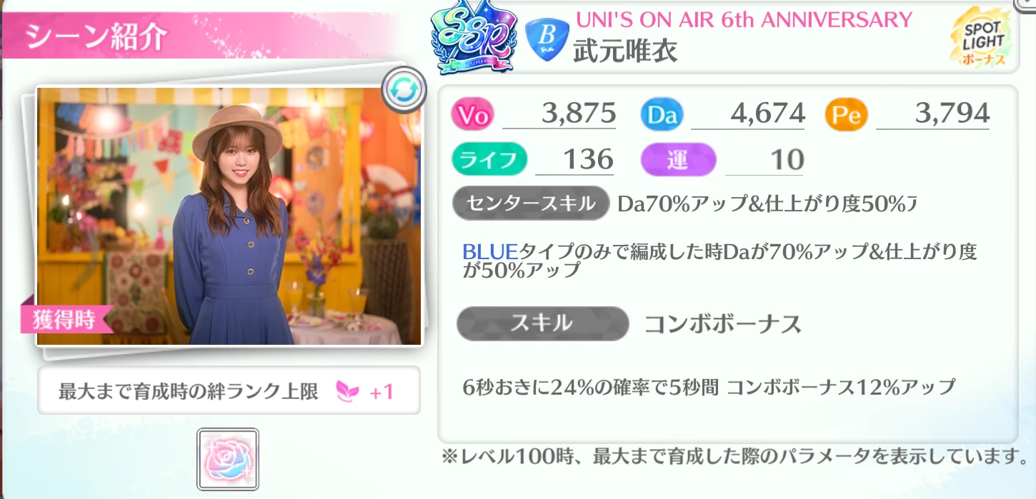 武元唯衣 / UNI'S ON AIR 6th ANNIVERSARY