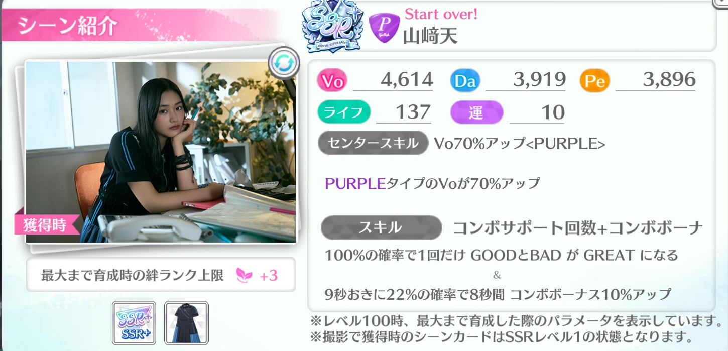 山﨑天 / Start over!